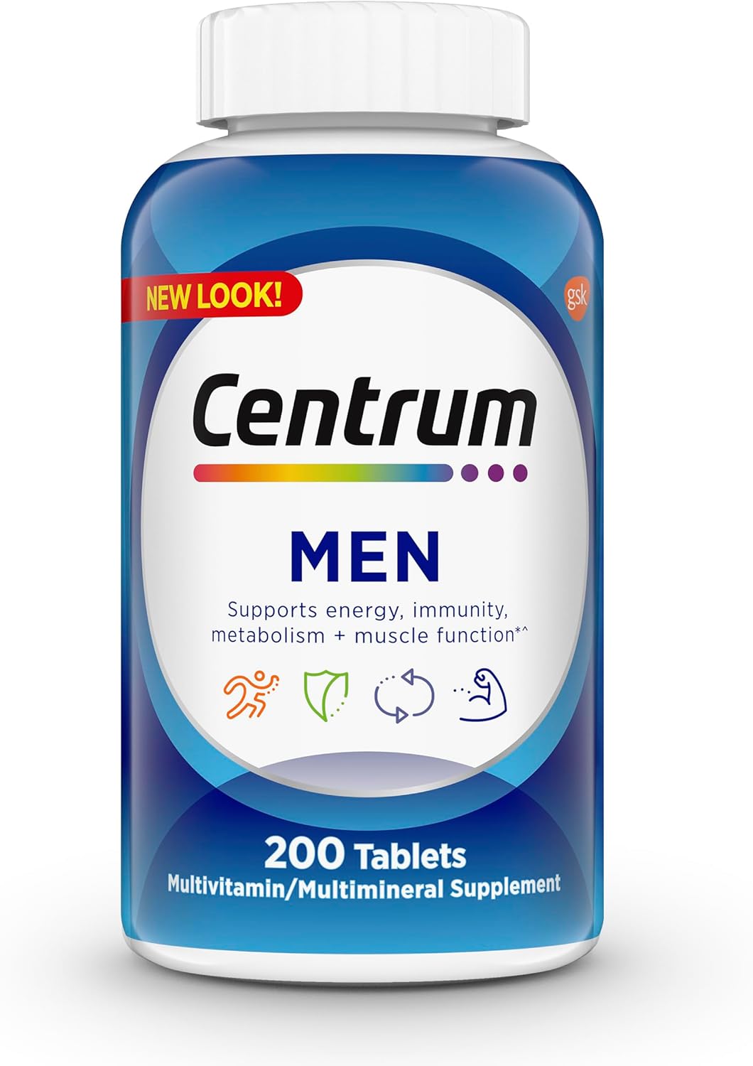 Centrum Multivitamin for Men, Multivitamin/Multimineral Supplement with Vitamin D3, B Vitamins and Antioxidants,...